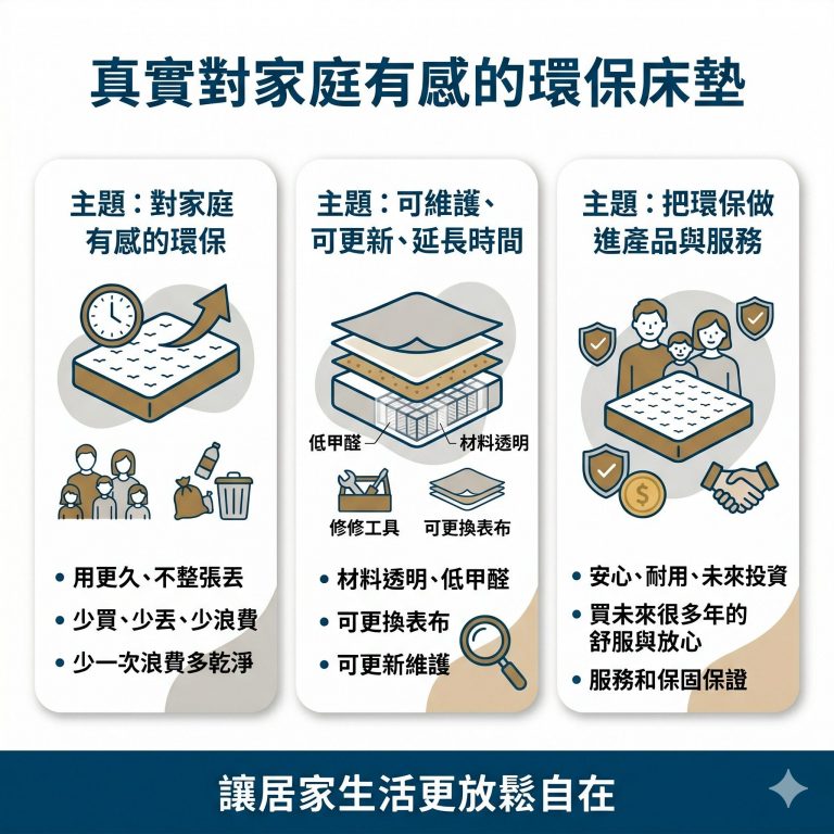 大漢家具提醒,可維護、更耐用、更安心,才是真正的環保家具精神